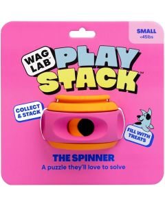 Waglab The Spinner Pink/Orange Dog Toy