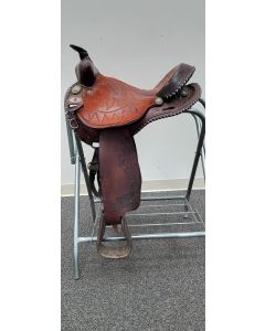 RR Barrel Saddle 15" FQH