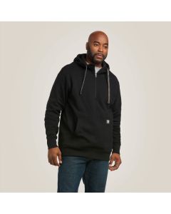 Ariat® Men's Rebar Workman 1/4 Zip Hoodie