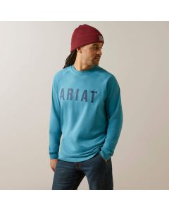 Ariat® Men's Rebar Cotton Strong Block T-Shirt