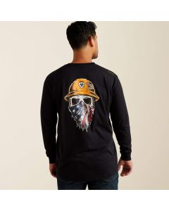 Ariat® Men's Rebar Workman Born For This Long Sleeve T-Shirt