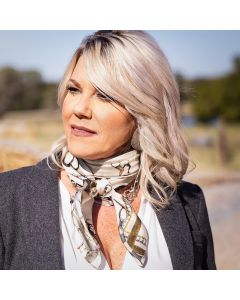 Fringe Scarf Bits - Bone