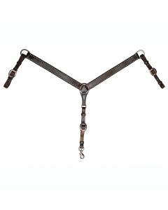 Circle Y Spot Accent Breast Collar
