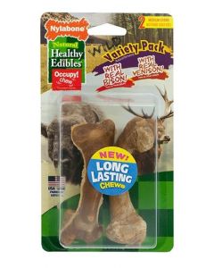 NEW! Healthy Edibles Wild Variety Pack - Bison & Venison