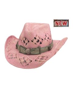 Bullhide Golden Girl Western Hat - Pink