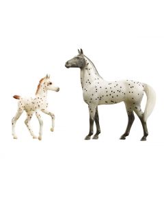Breyer #62207 Spotted Wonders - Knabstrupper Horse & Foal