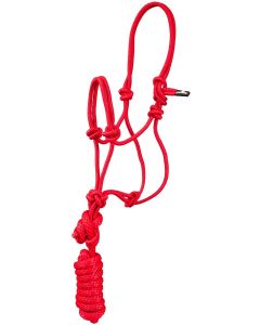 Mustang MFG Pony/Miniature Economy Mountain Rope Halter and Lead