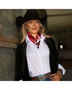Fringe Shorty Scarf Pony Raiders 