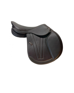 RHC Emile Double Leather Adjustable Close Contact Saddle 
