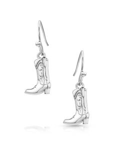 Montana Silversmiths Sculpted Cowboy Boot Earrings