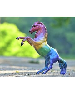 Breyer #1866 Jewels - Fall 2022 Rainbow Decorator