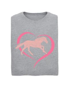 Horse in Heart Girls Tee Shirt
