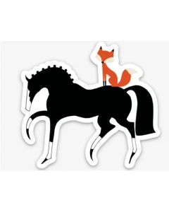 Magnet Stylish Horse & Fox 