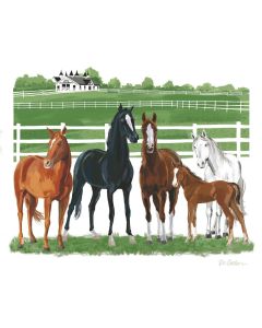 Horse Country Beverage Napkins