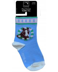 Epona Toddler Pony Portrait Socks