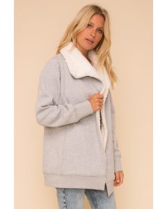 Sherpa Lined Cardigan