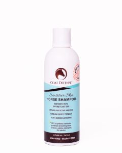 Coat defense Sensitive Skin Horse Shampoo - 8oz Concentrated