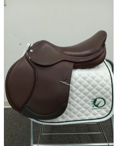 Remy Double Leather Close Contact Saddle 19" Adj.