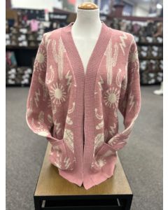 Western Sweater Mauve