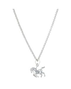 Montana Silversmiths Prancing Horse Necklace
