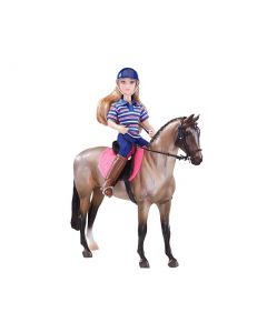  NEW! Breyer #61114 English Horse & Rider Classics