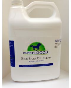 NEW! Dr. FeelGood Rice Bran Oil 1 Gallon