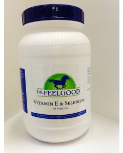  NEW! Dr. FeelGood Vitamin E & Selenium 5lb.