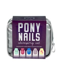  NEW! Pony Nails Stamping Set 