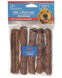 Pet Factory USA Beef Chip Rolls 5 Pack