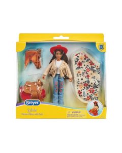 Breyer #B-FS10719 Sylvie Western Rider & Tack