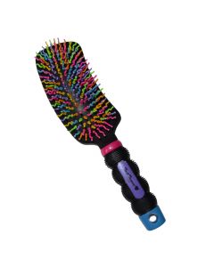 Tail Tamers Rainbow Curved Mod Brush