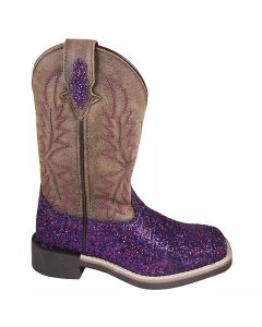 Smoky Mountain Childs Ariel Purple Western Boots