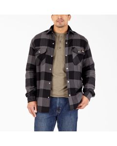 Dickies Hydroshield Flannel High Pile Fleece Shirt Jacket