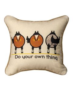 Pillow 'Do Your Own Thing'