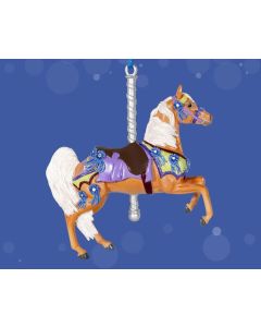 Breyer #B-HP-10226 Victory 2025 Carousel Ornament