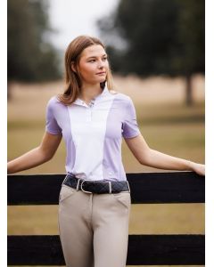 Essex Ladies "Luna II" Lavender with Jumper Classic Short Sleeve Performance Show Shirt