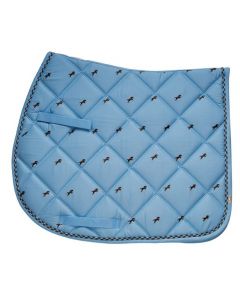 LÉTTIA Collection Embroidered Jumping Horses Pad