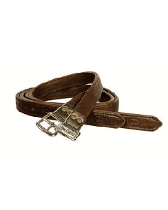 Beval Flat Buckle Leathers