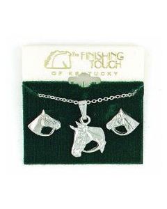 The Finishing Touch Horse Head with Reins Gift Set