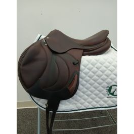 Selle De Saut Childic CFSC - Monoflap - 16 1/2 MW - Marron - Occasion